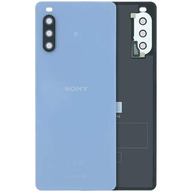 Zadní sklo pro Sony Xperia 10 III (Genuine) (modrá)