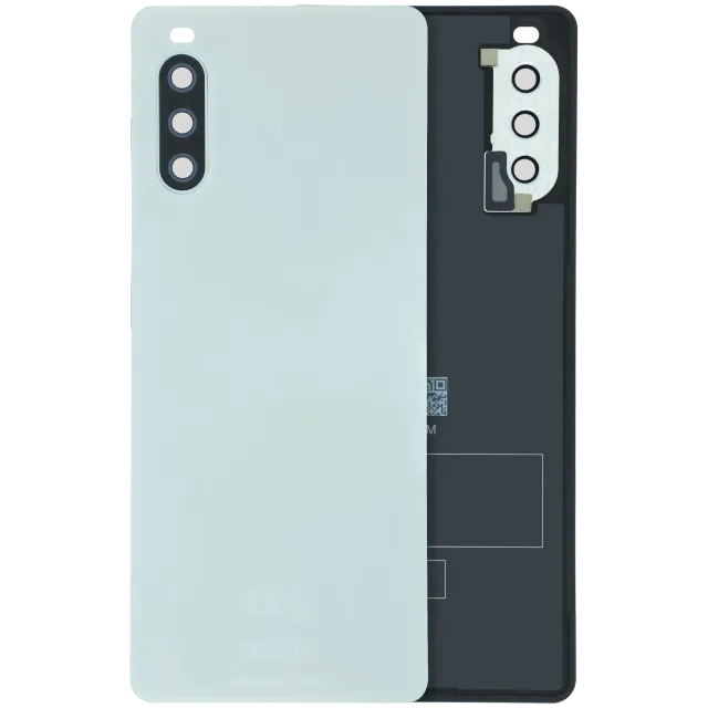 Zadní sklo pro Sony Xperia 10 III (Genuine) (bílá)