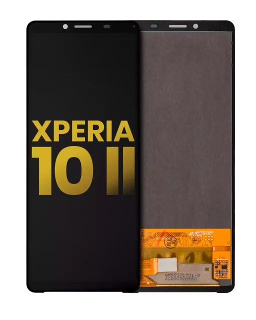 OLED displej bez rámečku pro Sony Xperia 10 II (repasovaný) (černá)