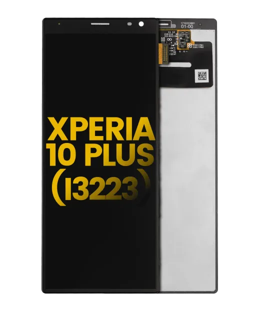 LCD displej bez rámečku pro Sony Xperia 10 Plus (I3223) (repasovaný) (černá)