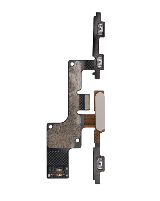 Otisků prstů s flex kabelem tlačítek zapínání a hlasitosti pro Sony Xperia 10 Plus (stříbrná)