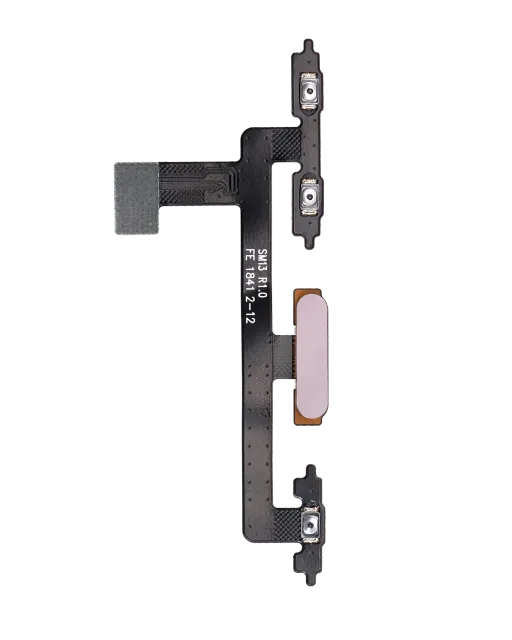 Otisků prstů s flex kabelem tlačítek zapínání a hlasitosti pro Sony Xperia 10 (stříbrná)