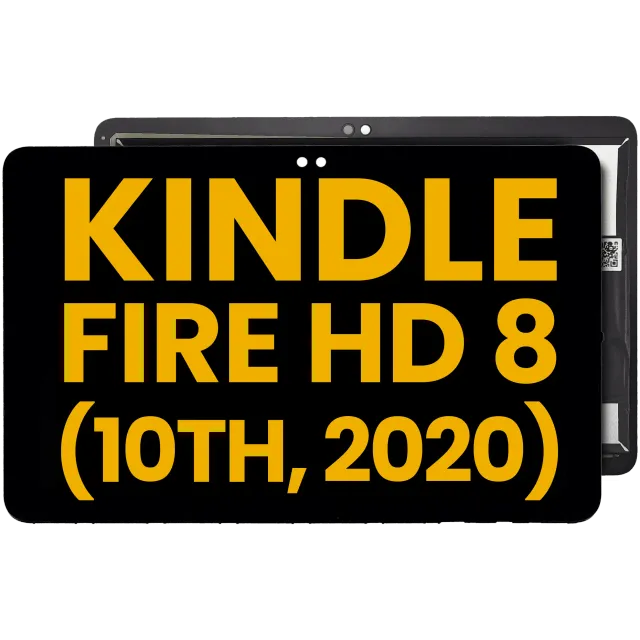 LCD displej bez rámečku pro Amazon Kindle Fire HD 8 (10. gen., 2020) (repasovaný) (všechny barvy)