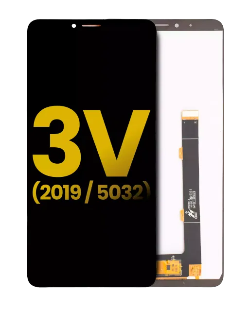 LCD displej bez rámečku pro Alcatel 3V (5032 / 2019) (repasovaný) (Elegant Black)