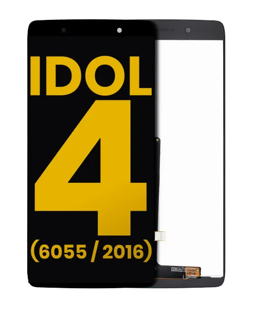 LCD displej bez rámečku pro Alcatel Idol 4 (6055 / 2016) (repasovaný) (černá)