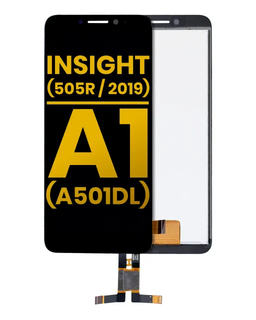 OLED displej bez rámečku pro Alcatel Insight (5005R / 2019) / TCL A1 (A501DL) (repasovaný) (černá)