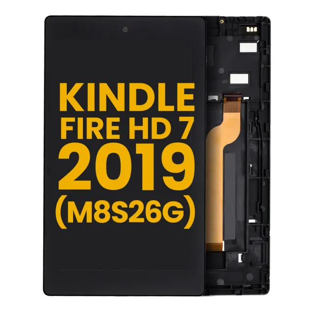 LCD displej s rámečkem pro Amazon Kindle Fire HD 7 2019 (M8S26G) (repasovaný) (všechny barvy)