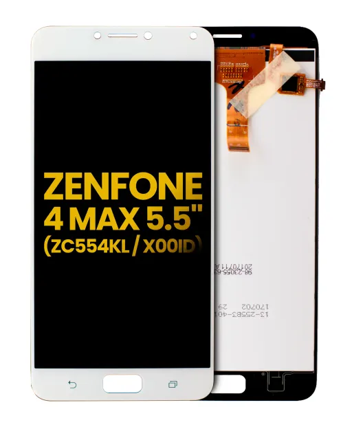 LCD displej bez rámečku pro Asus ZenFone 4 Max Pro / ZenFone 4 Max Plus (ZC554KL / 2017) (repasovaný) (bílá)