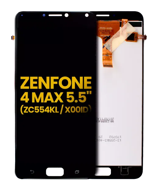 LCD displej bez rámečku pro Asus ZenFone 4 Max Pro / ZenFone 4 Max Plus (ZC554KL / 2017) (repasovaný) (černá)
