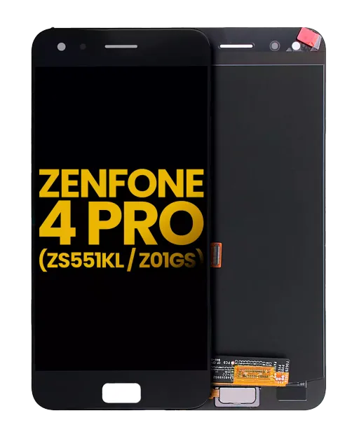 LCD displej bez rámečku pro Asus ZenFone 4 Pro (ZS551KL / 2017) (repasovaný) (černá)