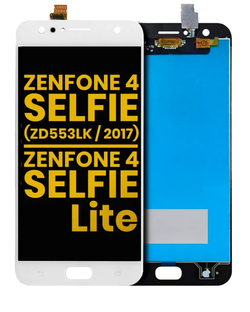 LCD displej bez rámečku pro Asus ZenFone 4 Selfie (ZD553KL / 2017) / ZenFone 4 Selfie Lite (ZB553KL / 2017) (repasovaný) (bílá)