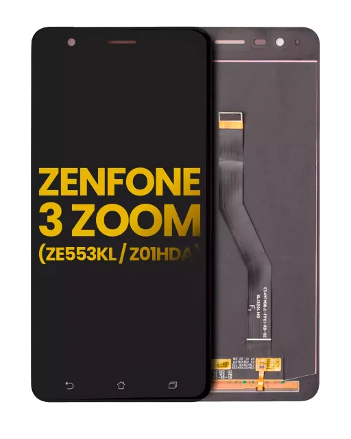 LCD displej bez rámečku pro Asus ZenFone 3 Zoom (ZE553KL / 2017) (repasovaný) (černá)