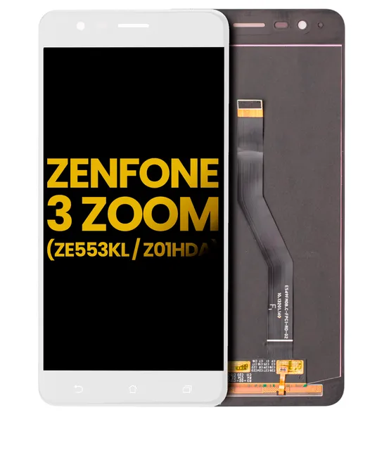 LCD displej bez rámečku pro Asus ZenFone 3 Zoom (ZE553KL / 2017) (repasovaný) (bílá)