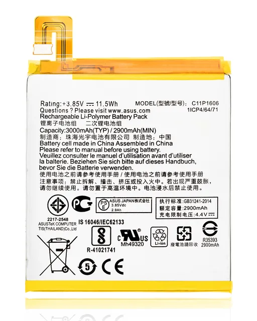 Baterie pro Asus ZenFone 3 Laser (ZC551KL / 2016) (C11P1606)