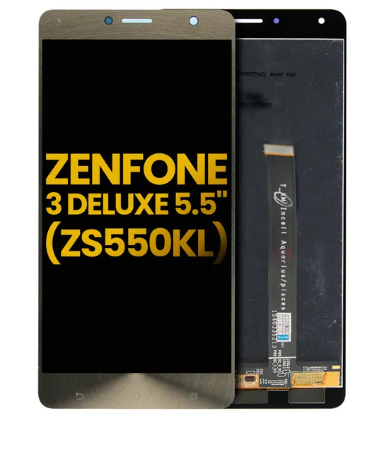 LCD displej bez rámečku pro Asus ZenFone 3 Deluxe 5.5" (ZS550KL) (repasovaný) (zlatá)