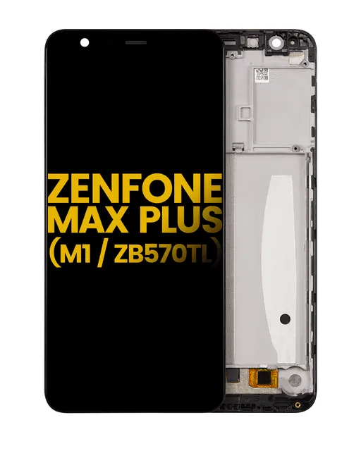 LCD displej s rámečkem pro Asus Zenfone Max Plus (M1) ZB570TL (repasovaný) (všechny barvy)