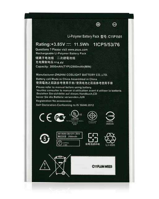 Baterie pro Asus ZenFone Selfie (ZD551KL / Z00UD) / 2 Laser (ZE550KL / Z00LD) (C11P1501)