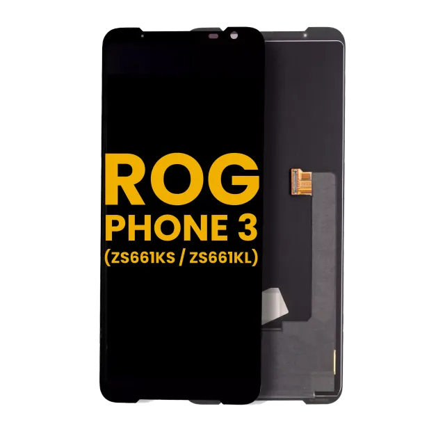 OLED displej bez rámečku pro Asus ROG Phone 3 (ZS661KS / ZS661KL) (repasovaný) (všechny barvy)