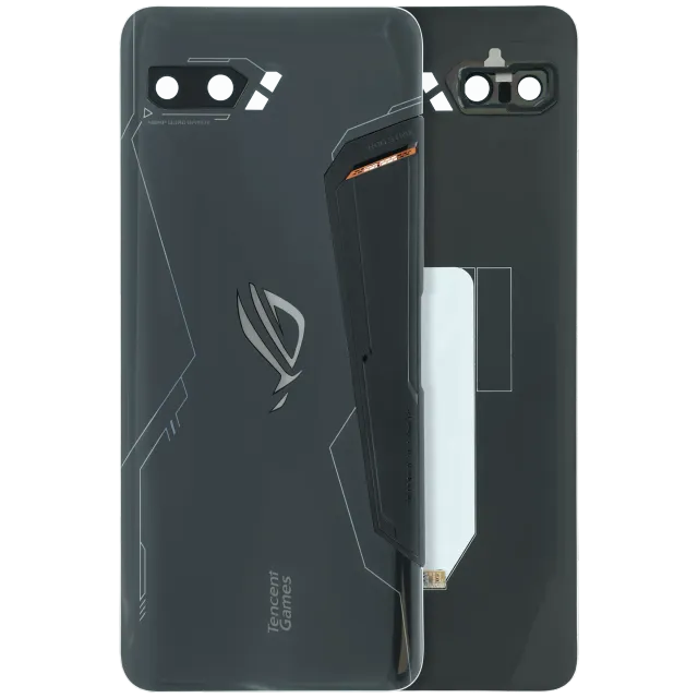 Zadní sklo pro Asus ROG Phone II (Genuine) (černá)