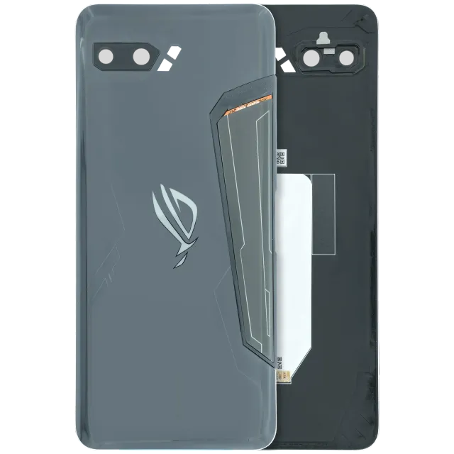 Zadní sklo pro Asus ROG Phone II (originál OEM) (matně černá)