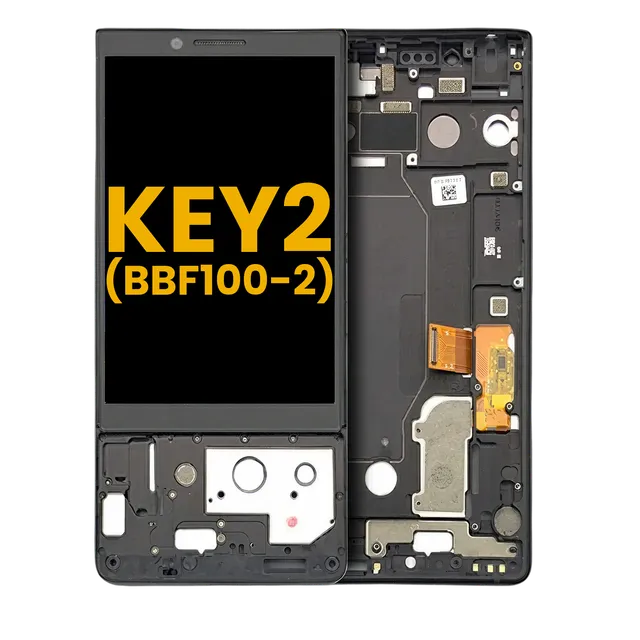 LCD displej s rámečkem pro BlackBerry Keytwo (BBF100-2)