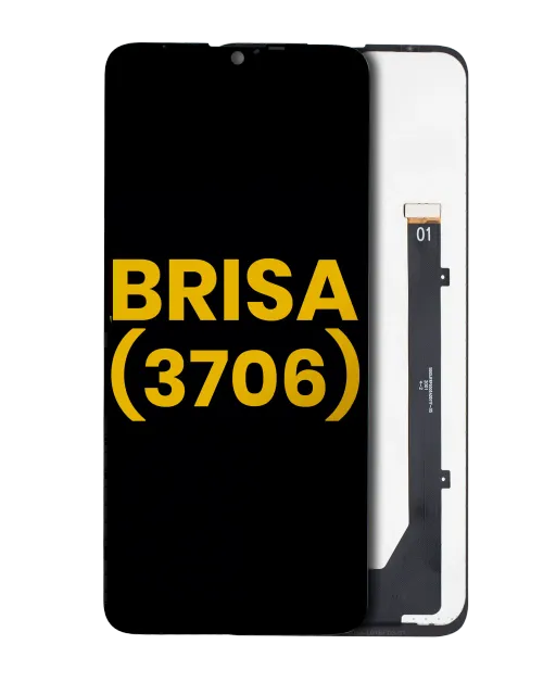 LCD displej bez rámečku pro Coolpad Legacy Brisa 2020 (3706) (repasovaný) (černá)