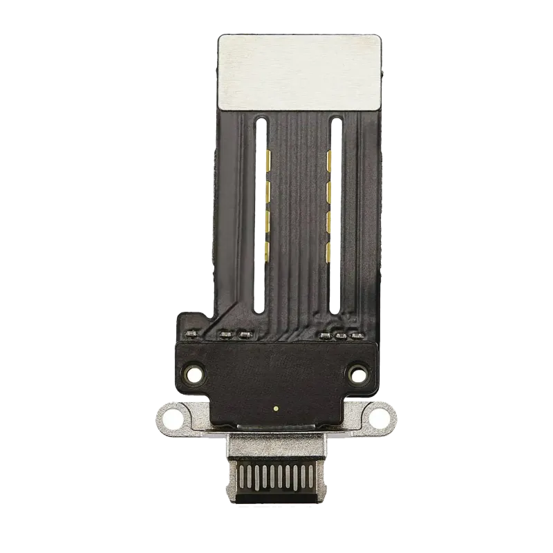 Flex kabel nabíjecího konektoru pro iPad Pro 11" 3. gen. (2021) / Pro 11" 4. gen. (2022) / iPad Pro 12.9" 5. gen. (2021) / Pro 12.9" 6. gen. (2022) (vesmírně šedá) (Aftermarket Plus)