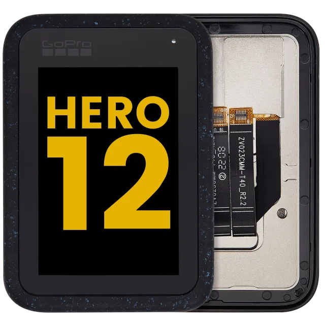 LCD displej dotyk displej s rámečkem pro Go Pro Hero 12