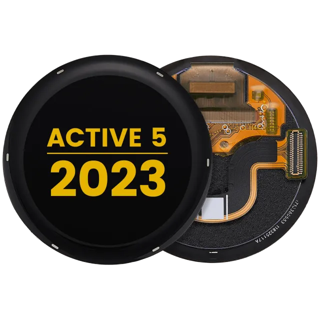 OLED displej bez rámečku pro Garmin Active 5 (2023) (Premium) (černá)