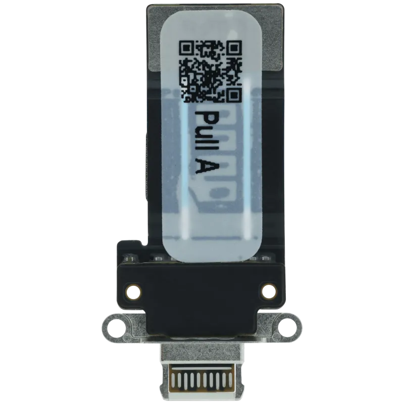 Flex kabel nabíjecího konektoru pro iPad Pro 11" A2377 (2021) / Pro 11" A2759 (2022) / iPad Pro 12.9" A2378 (2021) / Pro 12.9" A2436 (2022) (Pull A) (bílá)