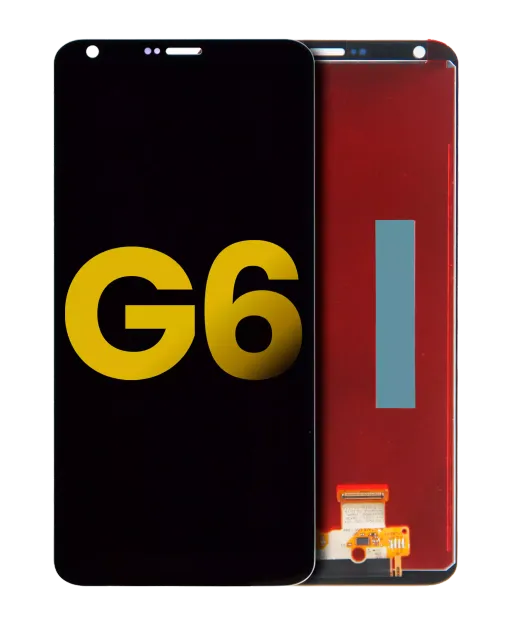 LCD displej bez rámečku pro LG G6 (repasovaný) (Astro Black)