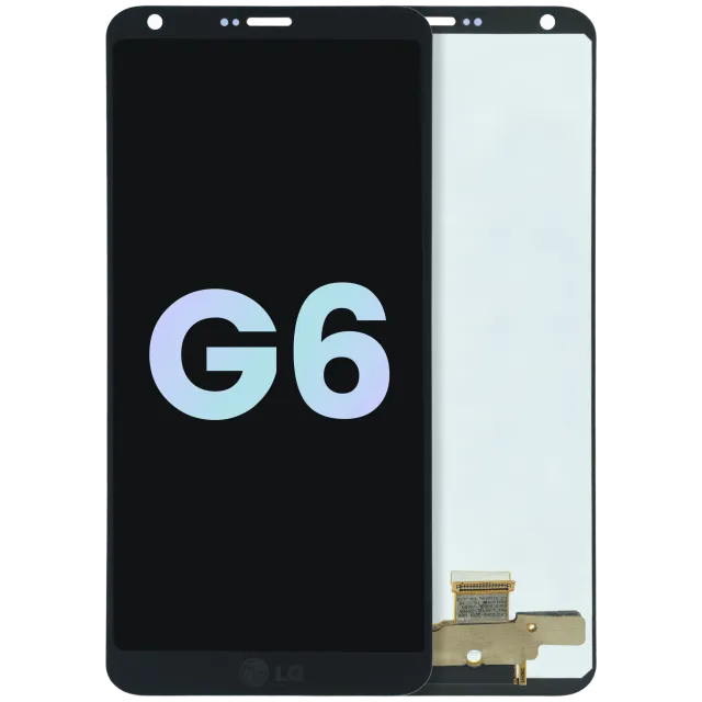 LCD displej bez rámečku pro LG G6 (originál OEM) (Astro Black)