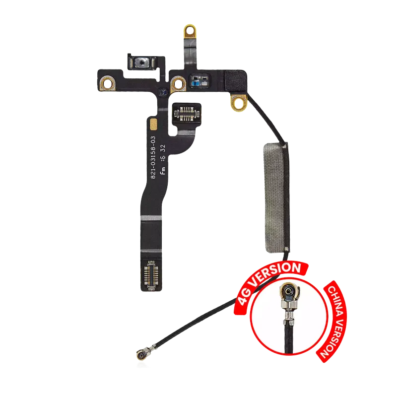 Flex kabel tlačítka zapínání pro iPad Pro 12.9" 5. gen. (2021) / 12.9" 6. gen. (2022) / Pro 11" 3. gen. (2021) / Pro 11" 4. gen. (2022) (čínská verze) (verze Cellular)