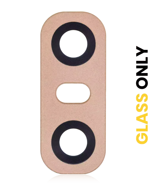 Sklíčko zadní kamery (jen sklo) s lepením pro LG G6 (Terra Gold)