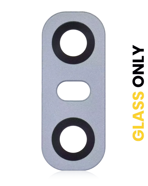Sklíčko zadní kamery (jen sklo) s lepením pro LG G6 (Ice Platinum Silver)