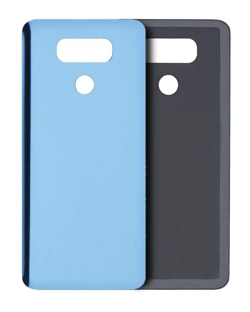 Zadní sklo s lepením (předinstalováno) pro LG G6 (Optical Marine Blue)