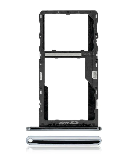 SIM šuplík (jedna SIM) pro LG K92 5G (2020) (Titan Gray)