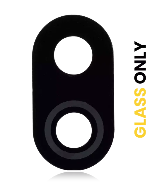 Sklíčko zadní kamery (jen sklo) s lepením pro LG K40 / Xpression Plus 2 (X420 / 2019)