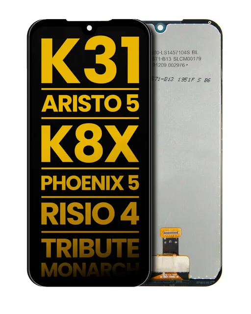 LCD displej bez rámečku pro LG K31 / Aristo 5 / LG K8X / Q31 / LG Phoenix 5 / LG Risio 4 / Tribute Monarch (repasovaný) (všechny barvy)