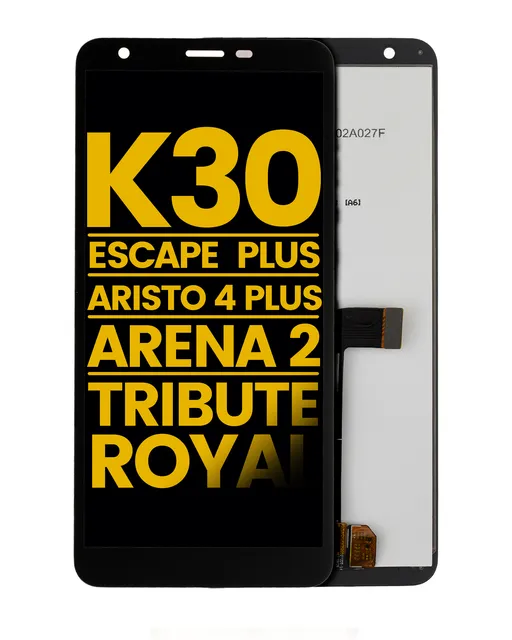 LCD displej bez rámečku pro LG K30 (2019) / Escape Plus / Aristo 4 Plus / Arena 2 / Tribute Royal (repasovaný) (všechny barvy)