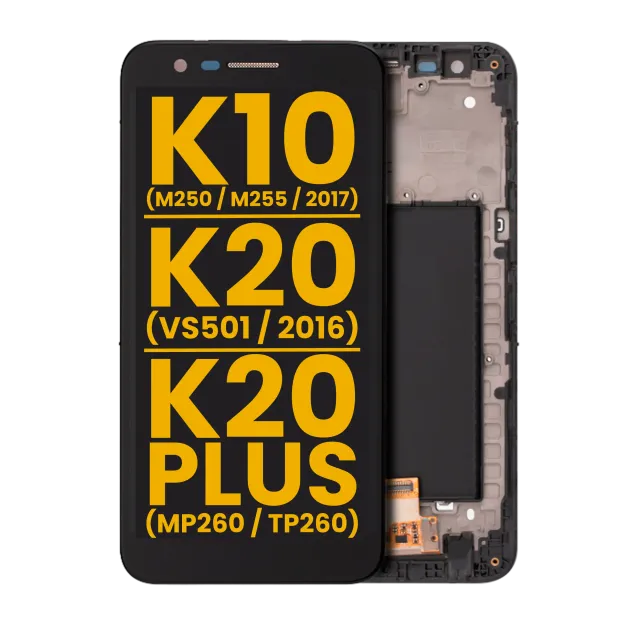 LCD displej bez rámečku pro LG K10 (M250 / M255 / 2017) / K20 (VS501 / 2016) / K20 Plus (MP260 / TP260) (repasovaný) (všechny barvy)