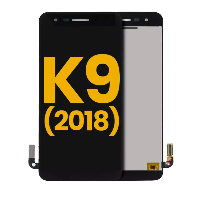 LCD displej bez rámečku pro LG K9 (2018) (repasovaný) (černá)