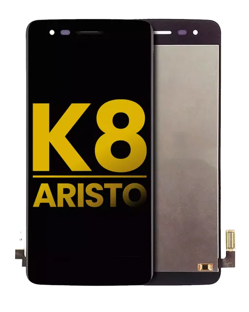 LCD displej bez rámečku pro LG K8 (2017) / Aristo (US verze) (repasovaný) (černá)