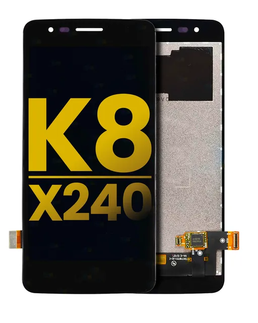 LCD displej bez rámečku pro LG K8 (2017) / Aristo (mezinárodní verze) (repasovaný) (černá)