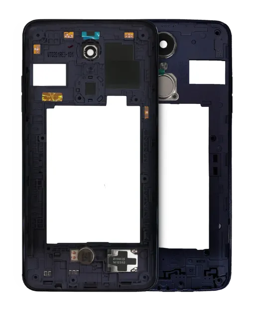 Střední rám (housing) pro LG K8 (2017) / Aristo (US verze) (originál OEM) (modrá)
