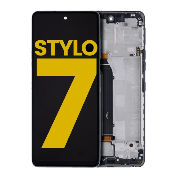 LCD displej s rámečkem pro LG Stylo 7 5G (repasovaný) (všechny barvy)