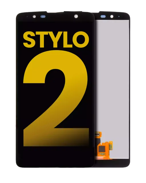 LCD displej bez rámečku pro LG G Stylo 2 (repasovaný) (černá)