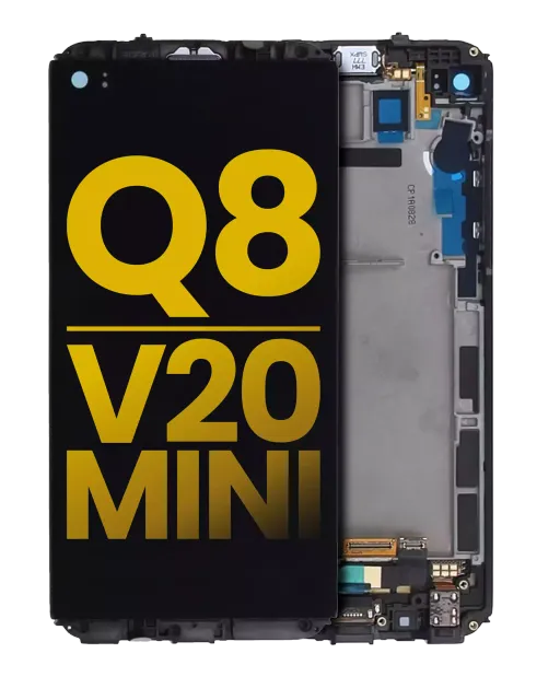 LCD displej s rámečkem pro LG Q8 (H970 / 2017) / V20 mini (repasovaný) (všechny barvy)