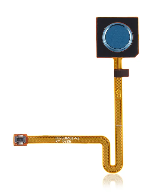 Otisků prstů čtečka s flex kabelem pro LG Q60 (New Moroccan Blue)
