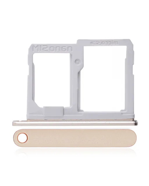 Sim karta + SD karta šuplík pro LG Q6 (M700) (zlatá)